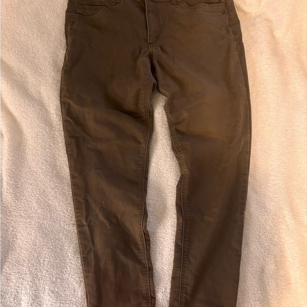 Democracy Brown Skinny Jeans